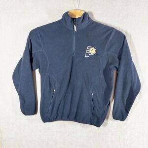 NBA‎ Indiana Pacers Qtr Zip Fleece Mens Medium Antigua Basketball